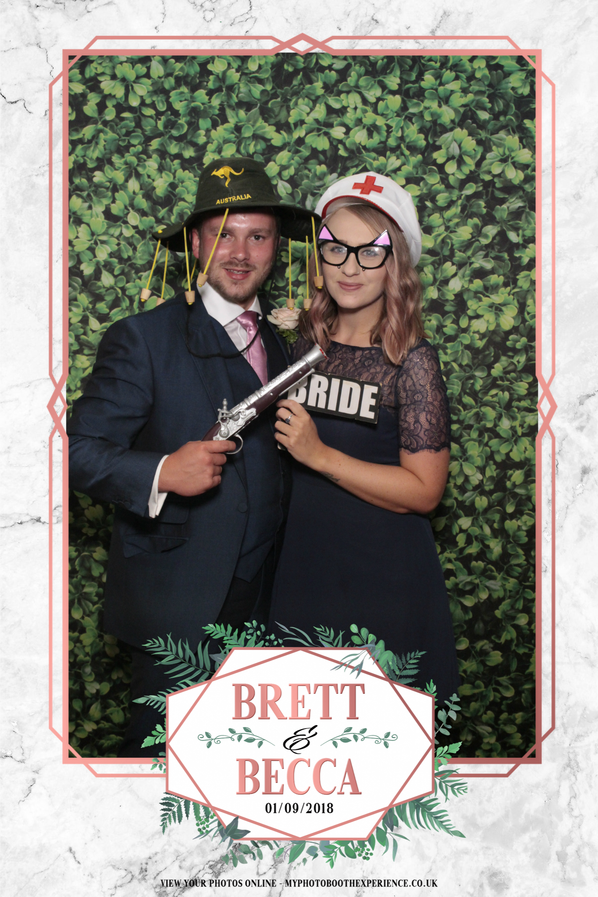 Brett & Becca's Wedding | View more photos from the event at gallery.myphotoboothexperience.co.uk/u/MyPhotoBoothExperienceLtd/Brett-Beccas-Wedding